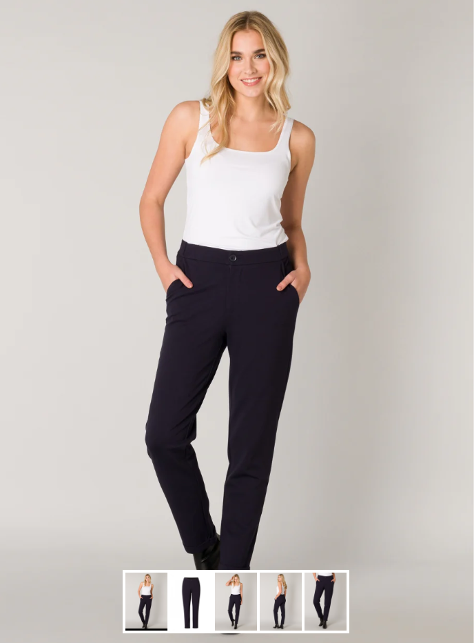 BL yoel 44 broek dark blue